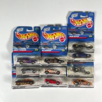 10pc Hot Wheels Toy Cars, Variety Set