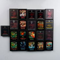 21 Assorted Atari Game Program Video Game Cartridges