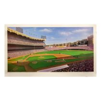 Yankee Stadium Classic Print by William Feldman, Signed