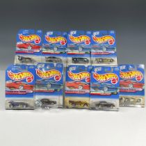 9pc Hot Wheels Toy Cars, Techno Bits & X-Ray Cruiser Series