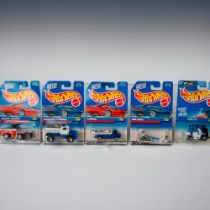 5pc Hot Wheels Construction Toy Vehicles