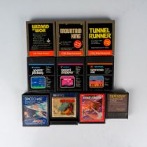 10 Assorted Atari Video Games Cartridges