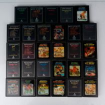 29 Assorted Atari Game Program Video Game Cartridges