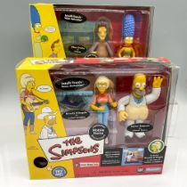 2pc Collectible Figures, The Simpsons Voice Activated Figures