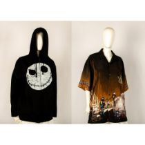 2pc Nightmare Before Christmas Hoodie + Button Down Shirt