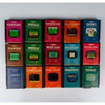 15 Assorted Atari Activision Video Game Cartridges