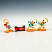 4pc Walt Disney Classics Mr. Duck Steps Out Figurines