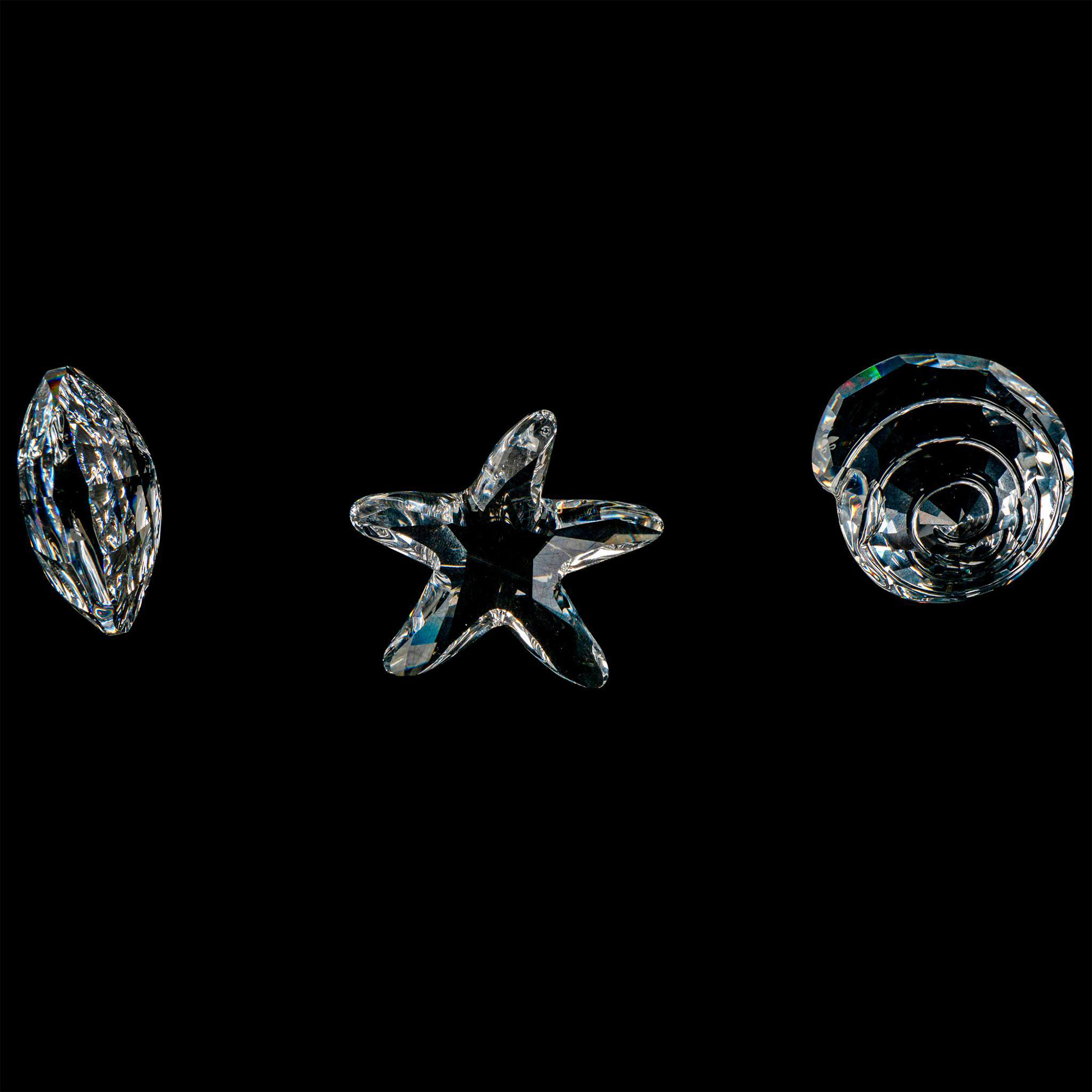 3pc Swarovski Crystal Figurines - Image 2 of 3