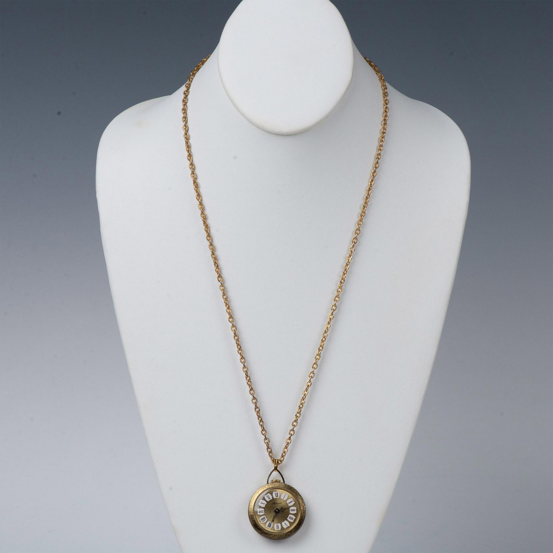 Vintage Marcel Watch Necklace Pendant - Image 9 of 14