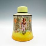 Royal Doulton Porcelain Tea Caddy, Ophelia