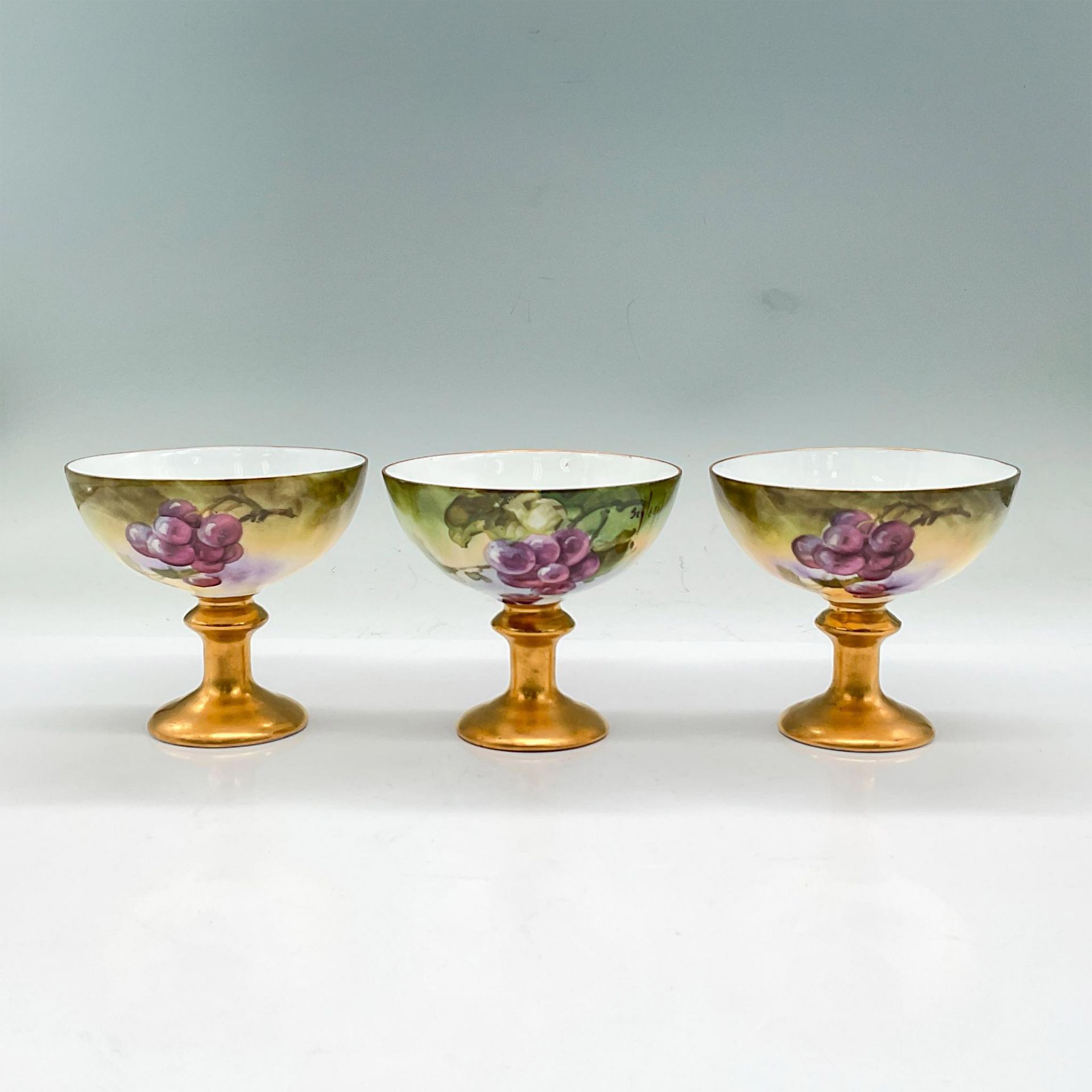 P&P Limoges Porcelain Pitcher, Grapes - Image 5 of 7
