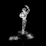 Antonio Swarovski Crystal Figurine w/ Plaque and Base