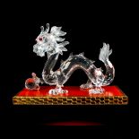 2pc Swarovski Crystal Figurines, The Dragon