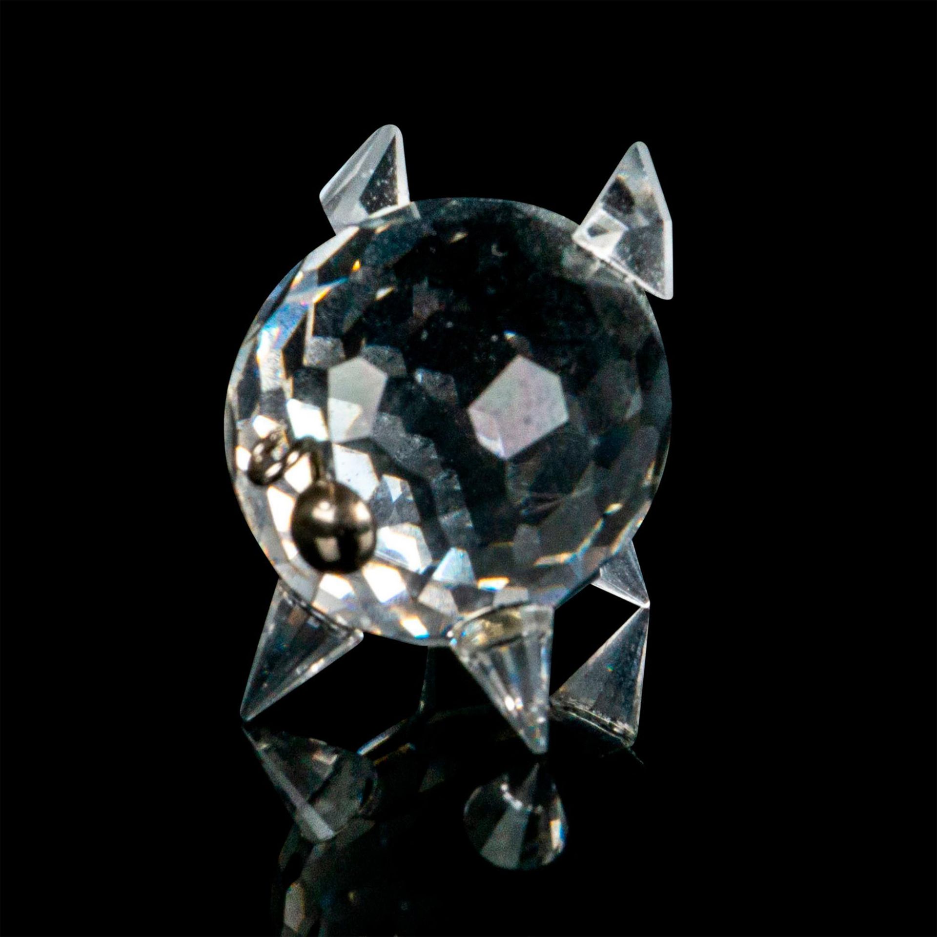 Swarovski Silver Crystal Figurine, Mini Pig - Image 2 of 4