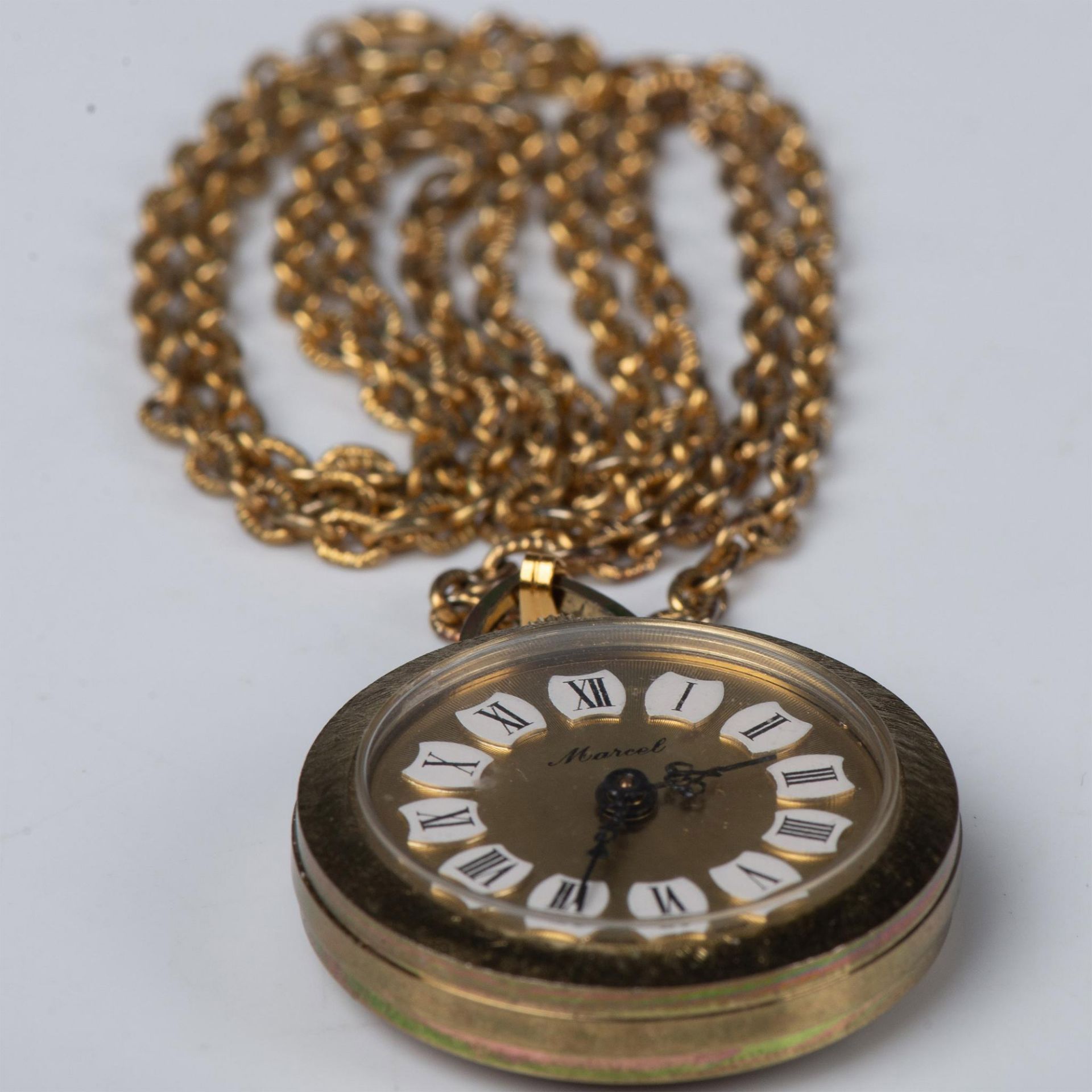 Vintage Marcel Watch Necklace Pendant - Bild 2 aus 14