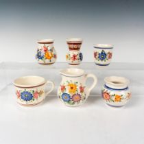 6pc Wechsler Austria Ceramic Coffee Set