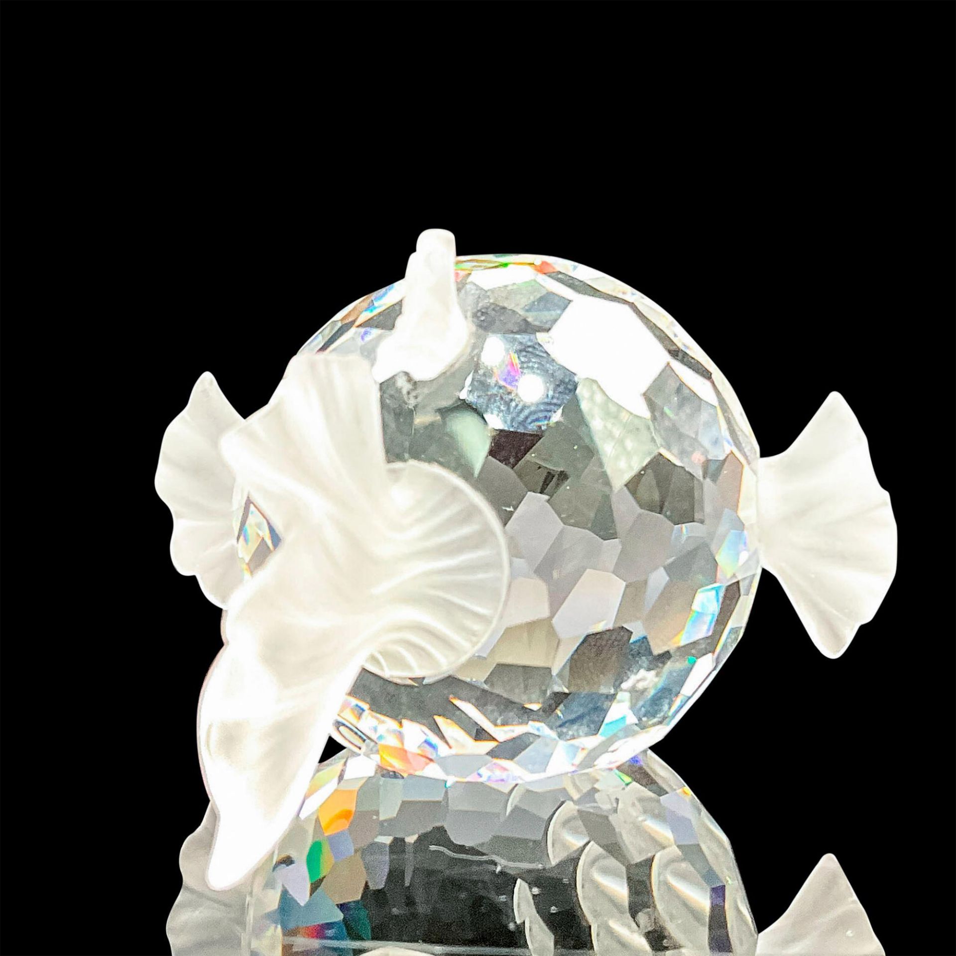 Swarovski Silver Crystal Figurine, Large Blowfish - Image 3 of 4