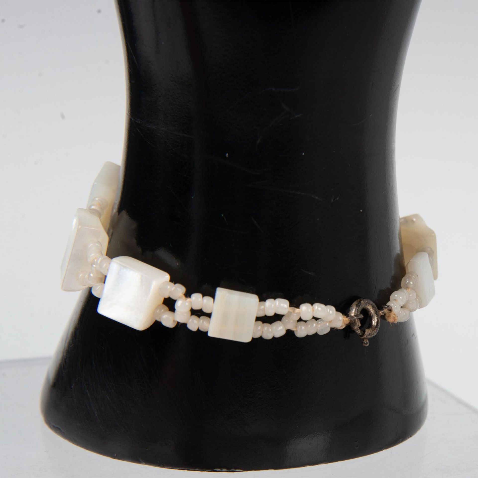 2pc Pearlescent Necklace & Bracelet Set - Bild 5 aus 8