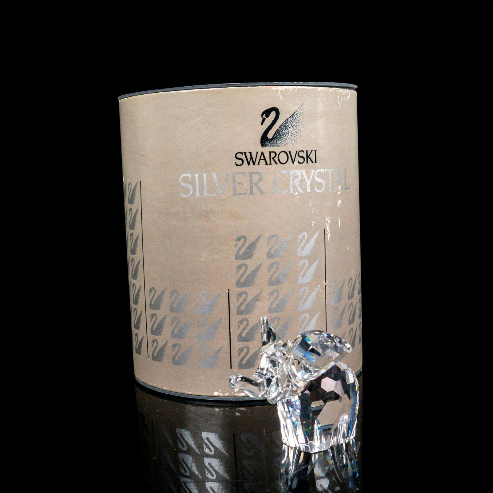 Swarovski Silver crystal Figurine, Mini Elephant - Image 4 of 4