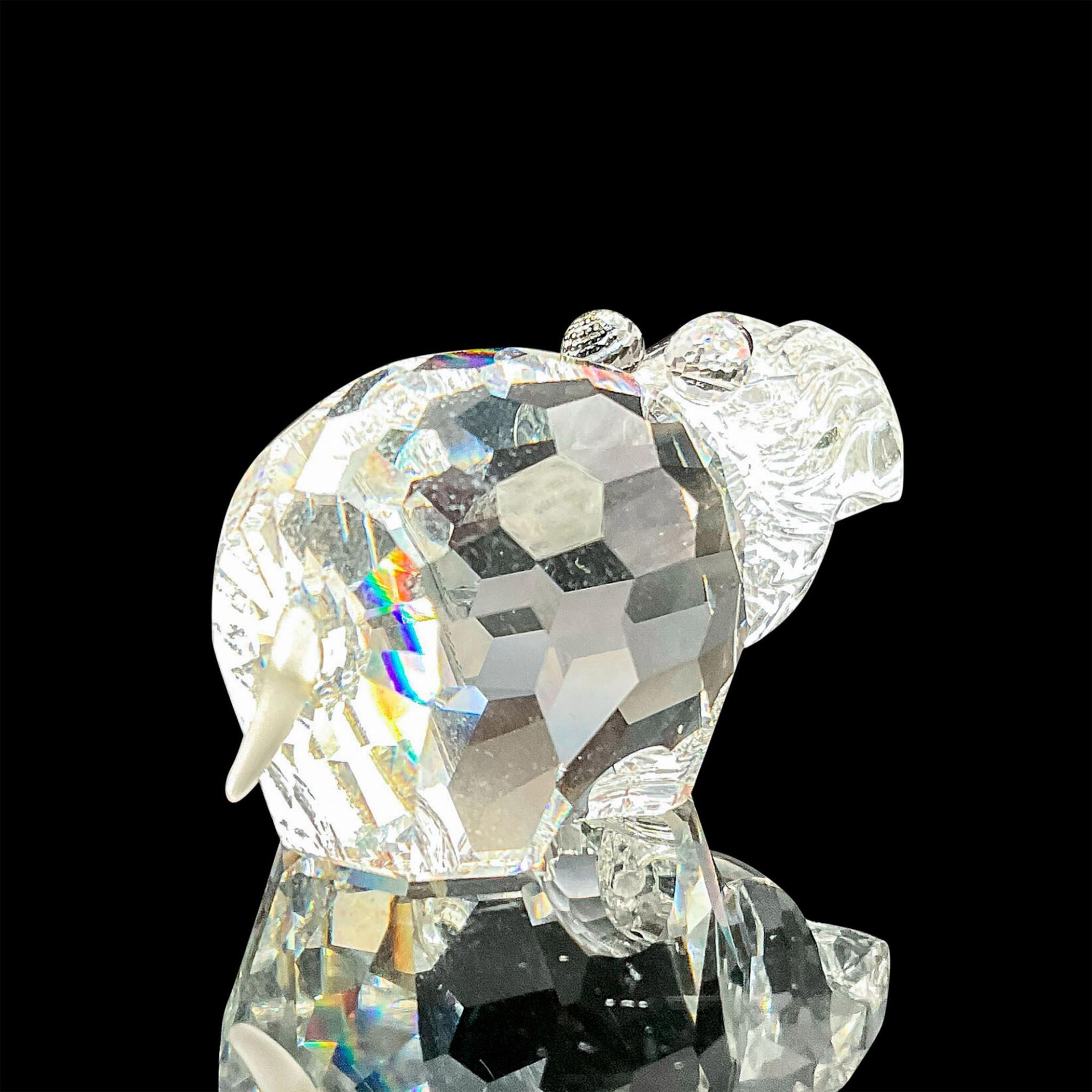 Swarovski Silver Crystal Figurine, Large Hippopotamus - Image 3 of 4