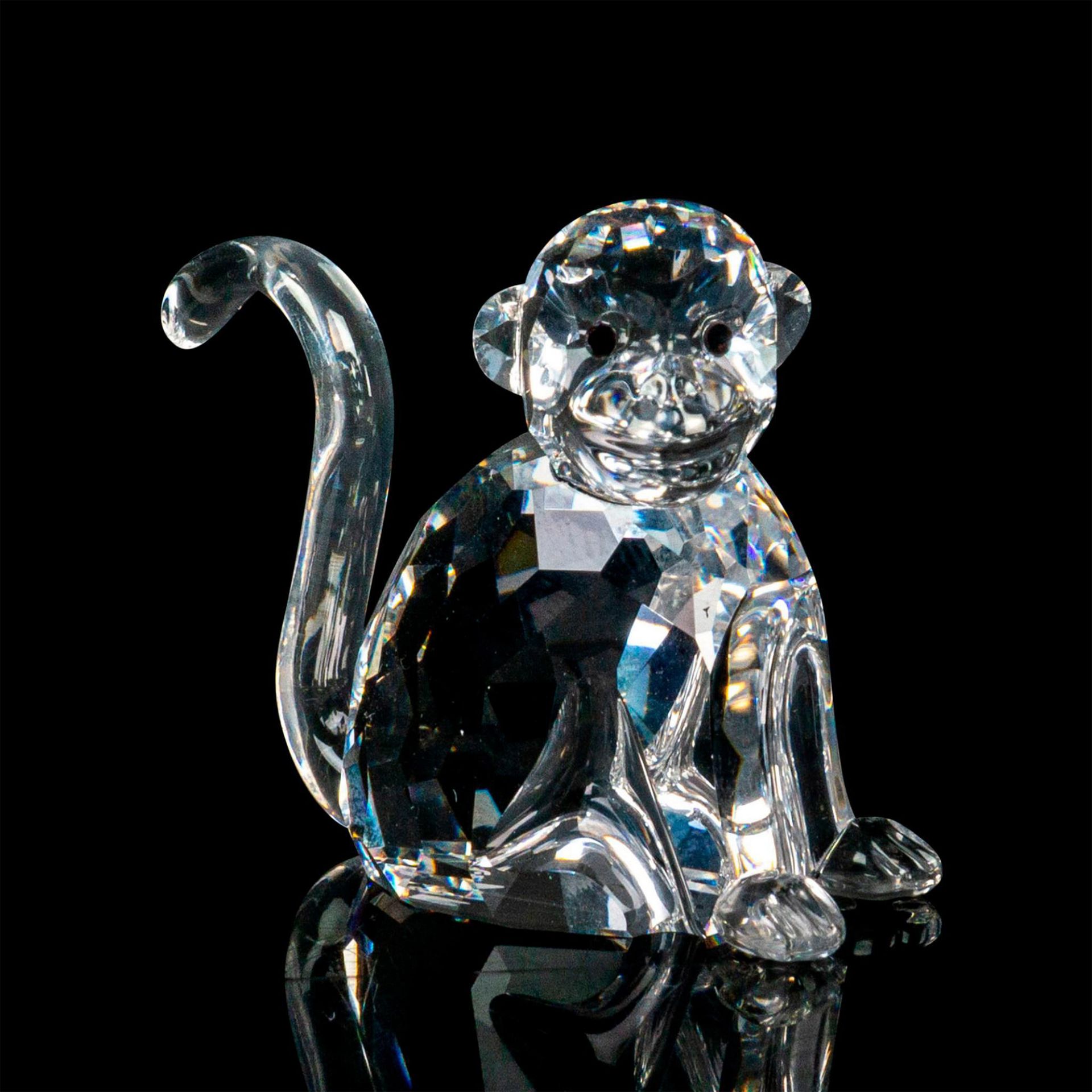 Swarovski Crystal Figurine, Zodiac Monkey