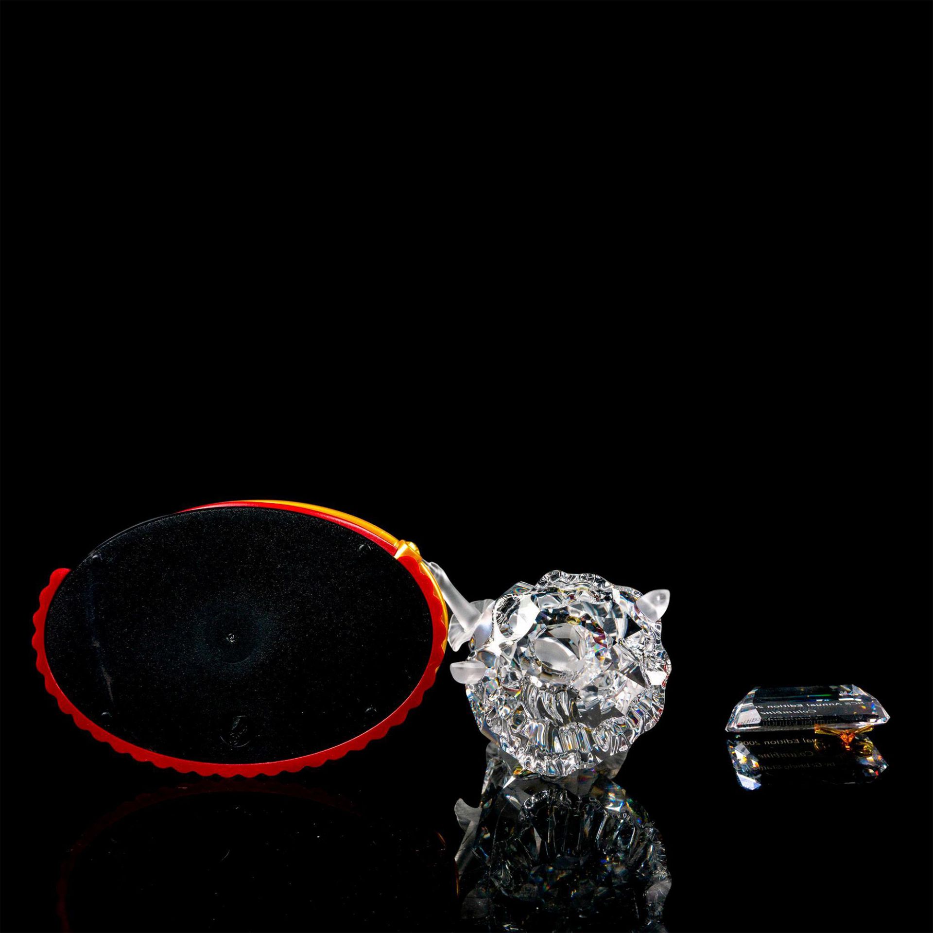 Columbine Swarovski Crystal Figurine w/ Plaque and Base - Bild 3 aus 4