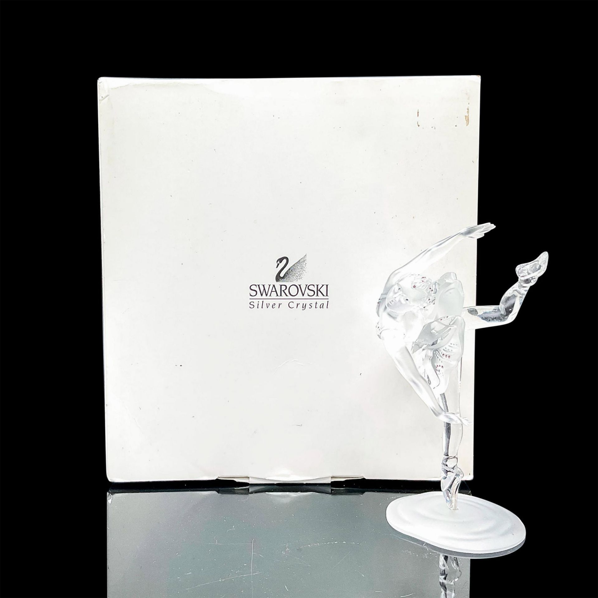 Swarovski Silver Crystal Figurine, Ballerina - Image 2 of 4