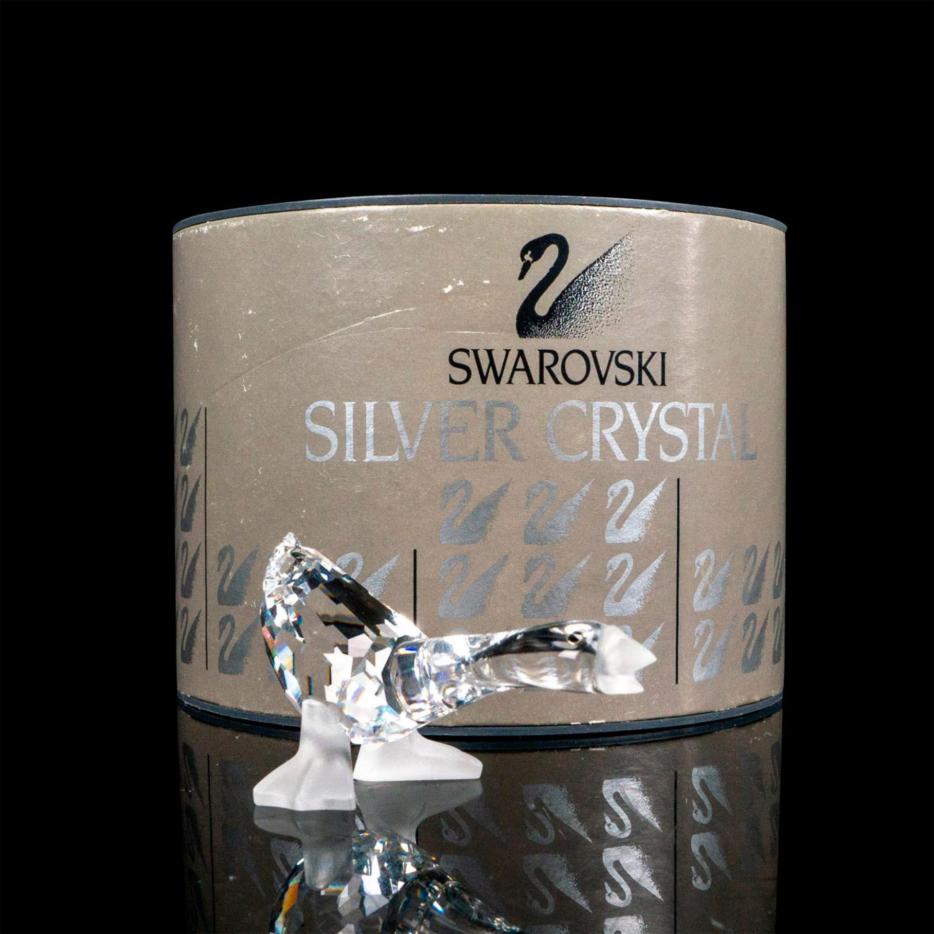 Swarovski Silver Crystal Figurine, Gosling Harry - Image 4 of 4