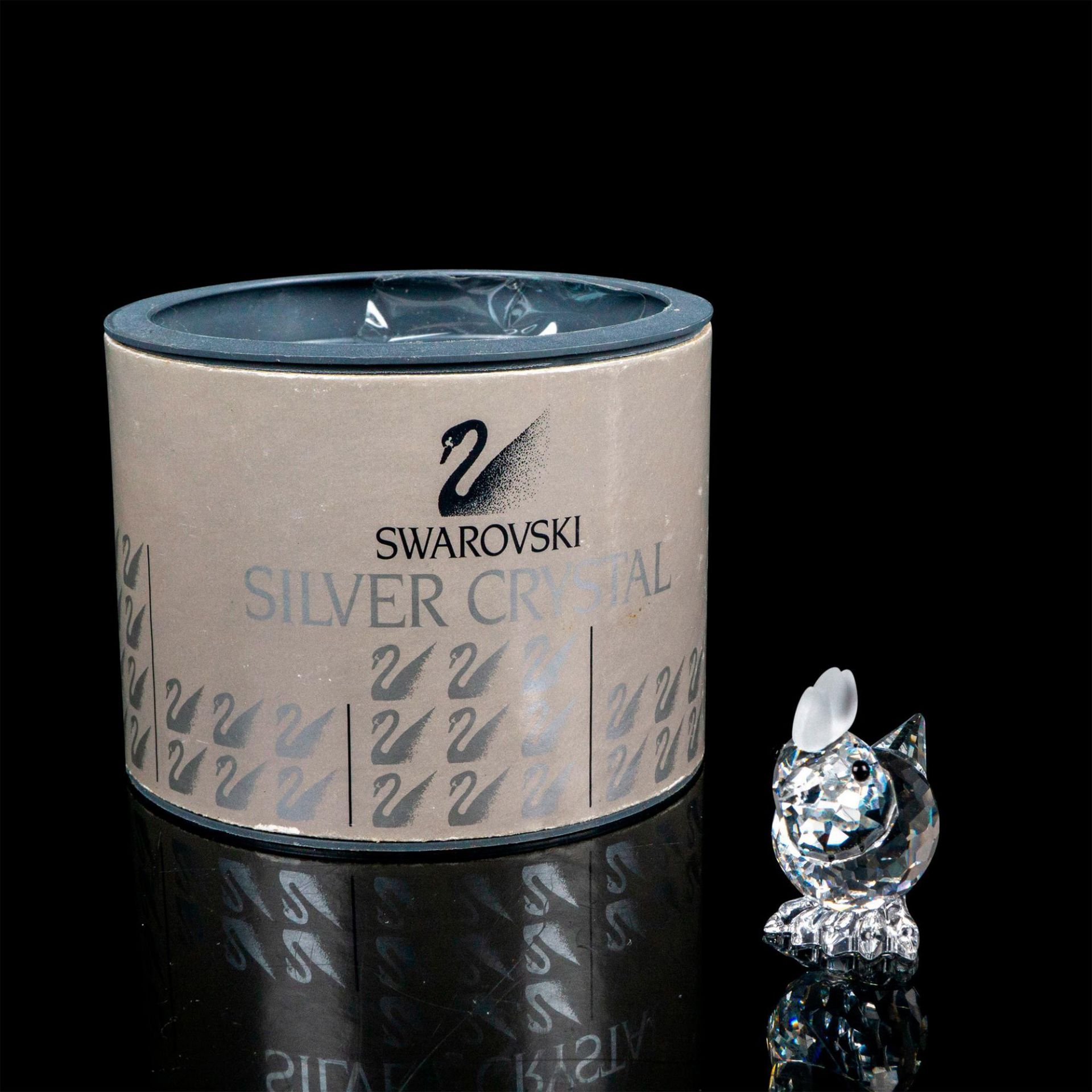 Swarovski Silver Crystal Figurine, Mini Hen - Image 4 of 4