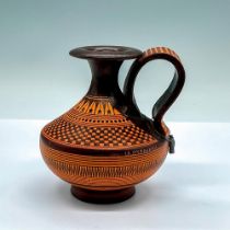 Vintage Greek Geometric Aryballos Style Pottery Pitcher