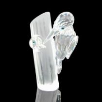Swarovski Crystal Figurine, Sharing Woodpeckers