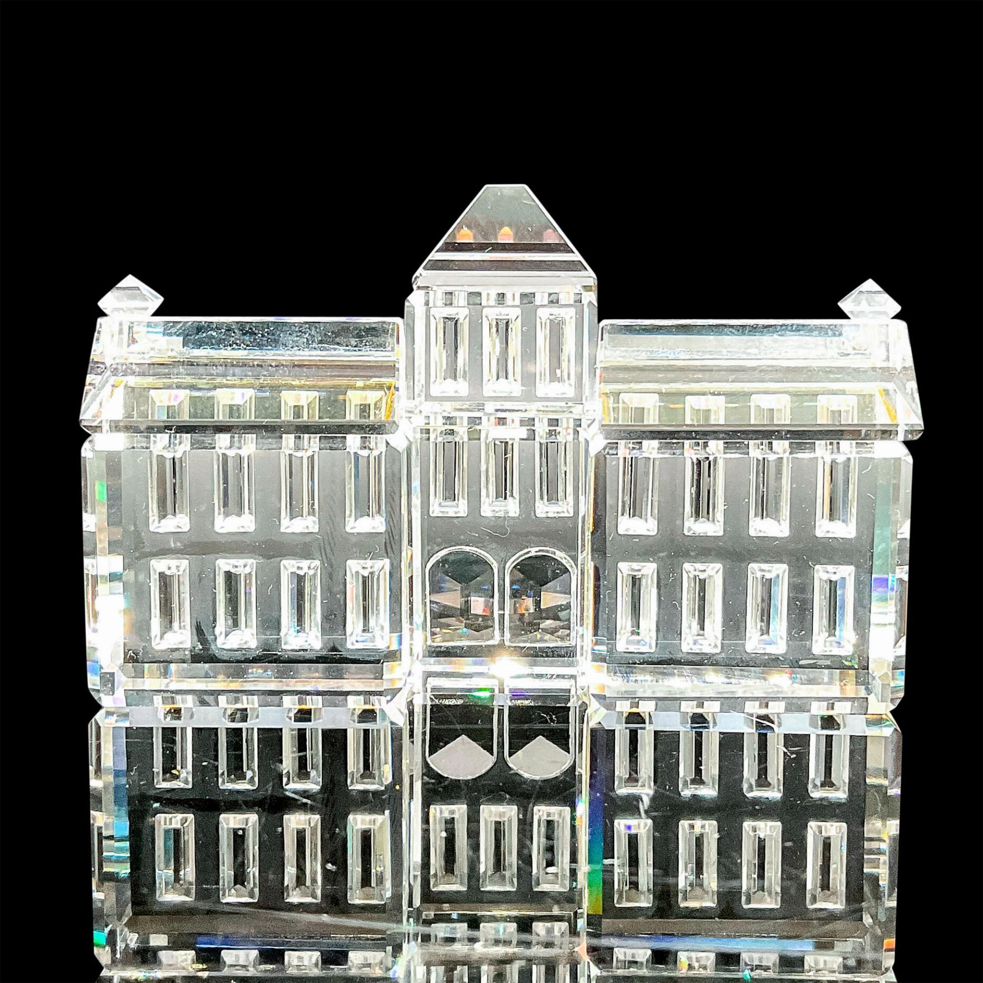 Swarovski Silver Crystal Figurine, Town Hall - Image 3 of 4
