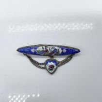 Vintage Peacock Brooch