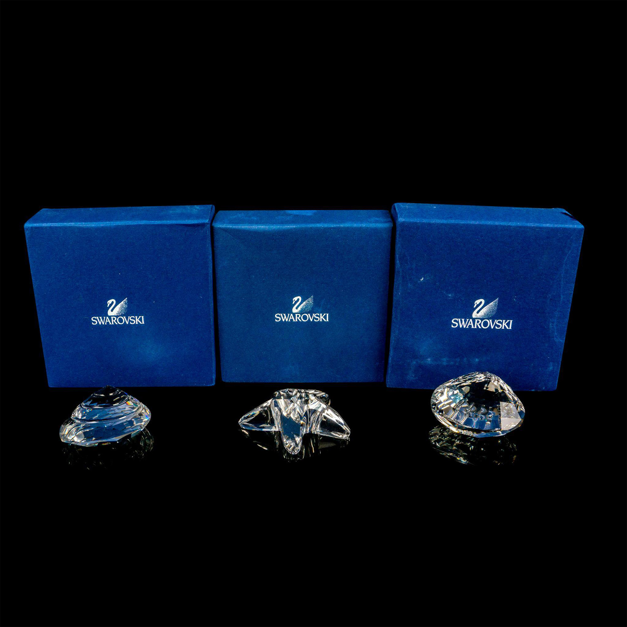 3pc Swarovski Crystal Figurines - Image 3 of 3