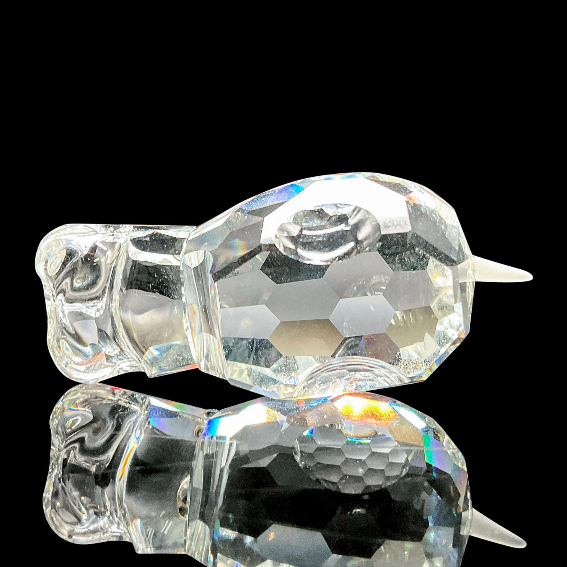 Swarovski Silver Crystal Figurine, Large Hippopotamus - Image 4 of 4