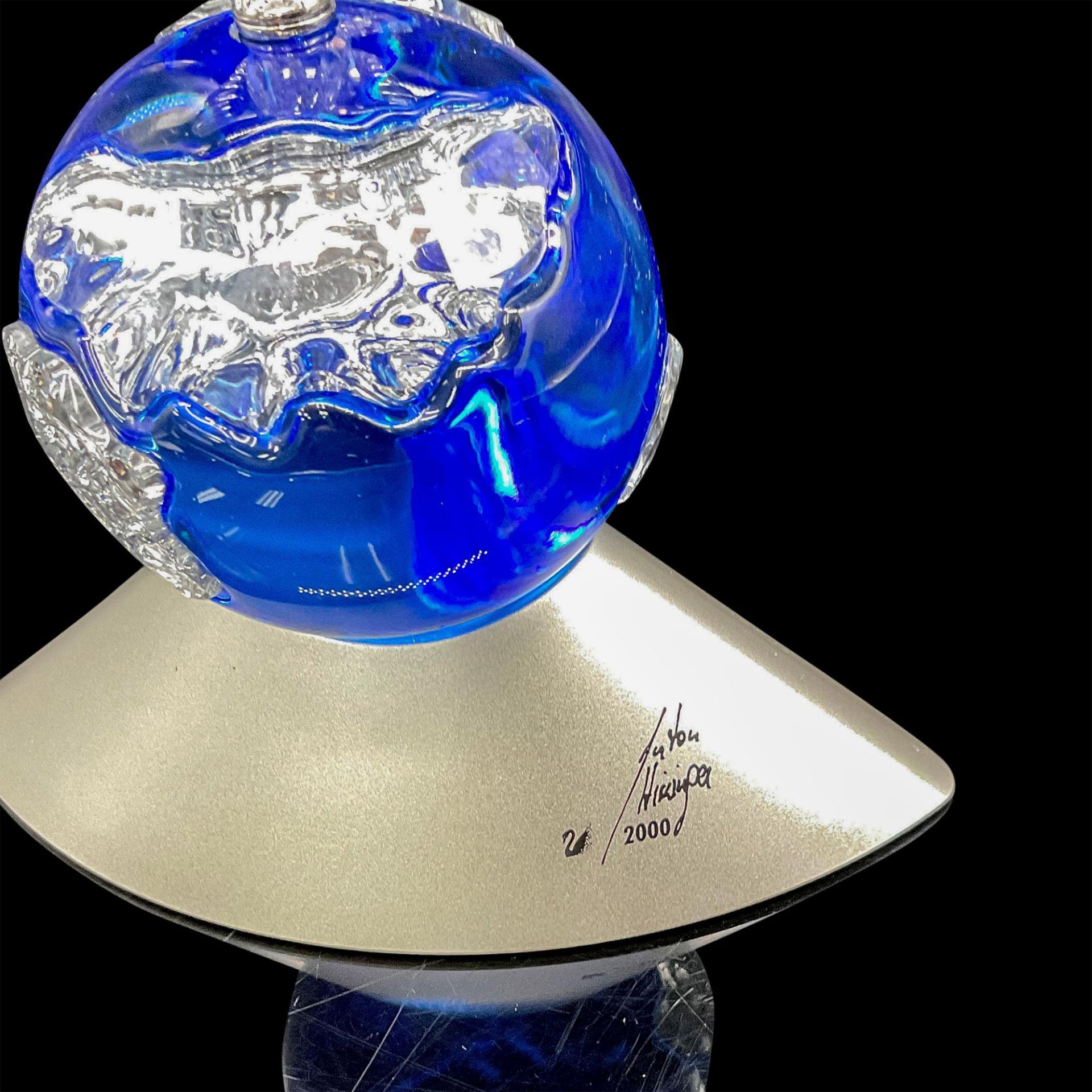 Swarovski Crystal Figurine, Planet Vision 2000, Signed - Bild 4 aus 5