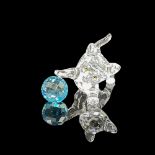 Swarovski Crystal Figurine, Kitten Standing