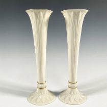 Pair of Tall Lenox Bud Vases
