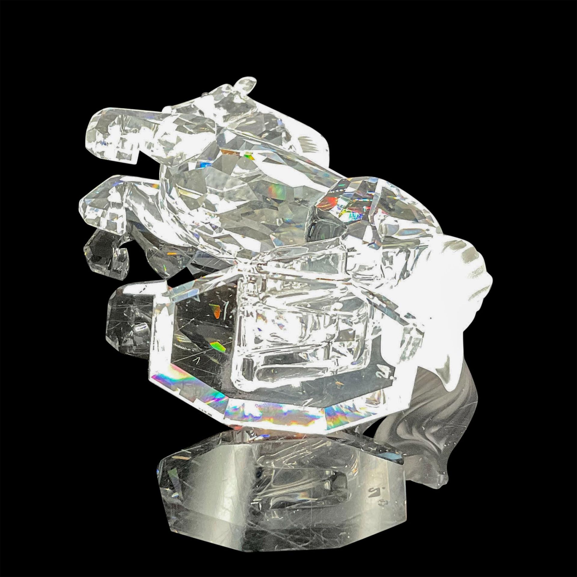Swarovski Silver Crystal Figurine, White Stallion - Bild 3 aus 4