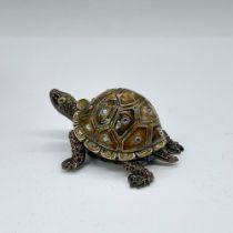 Jay Strongwater Charm Box, Tortoise Shaped