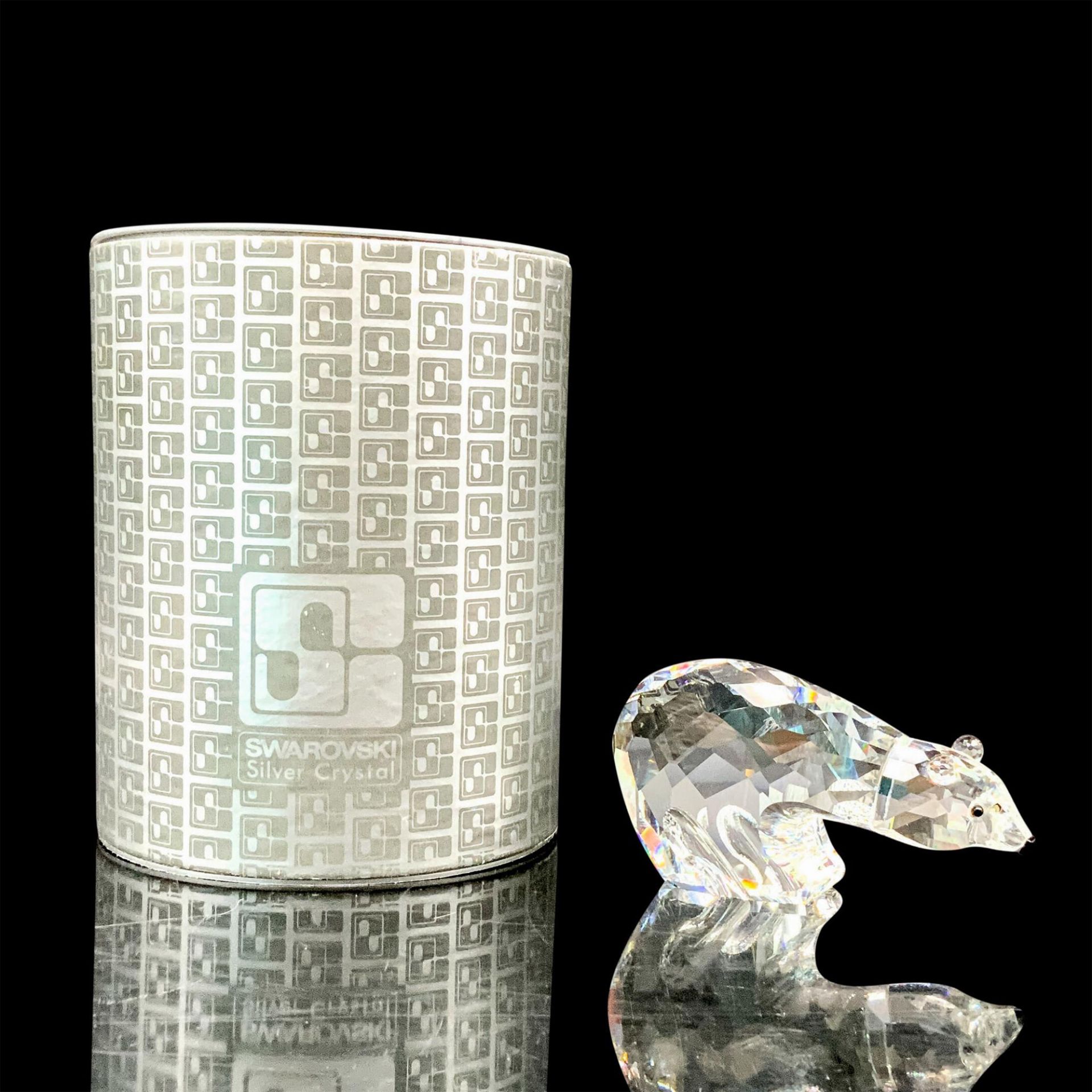 Swarovski Crystal Figurine, Polar Bear 013747 - Bild 4 aus 4