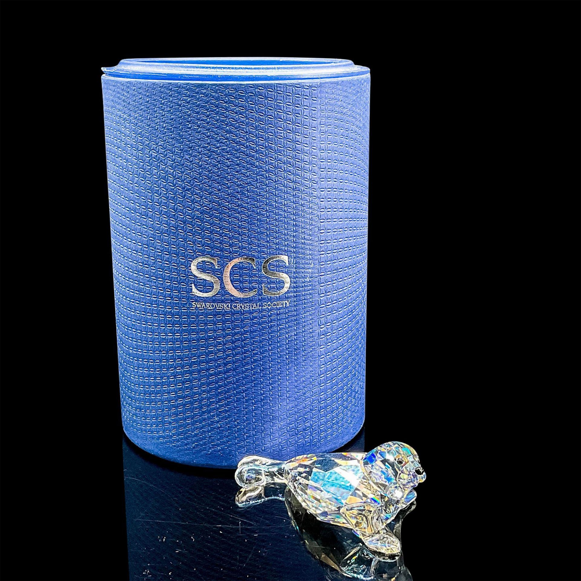 Swarovski Crystal Figurine, Baby Seal 2012 - Image 5 of 5