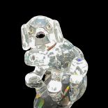 Swarovski Silver Crystal Figurine, St. Bernard Puppy
