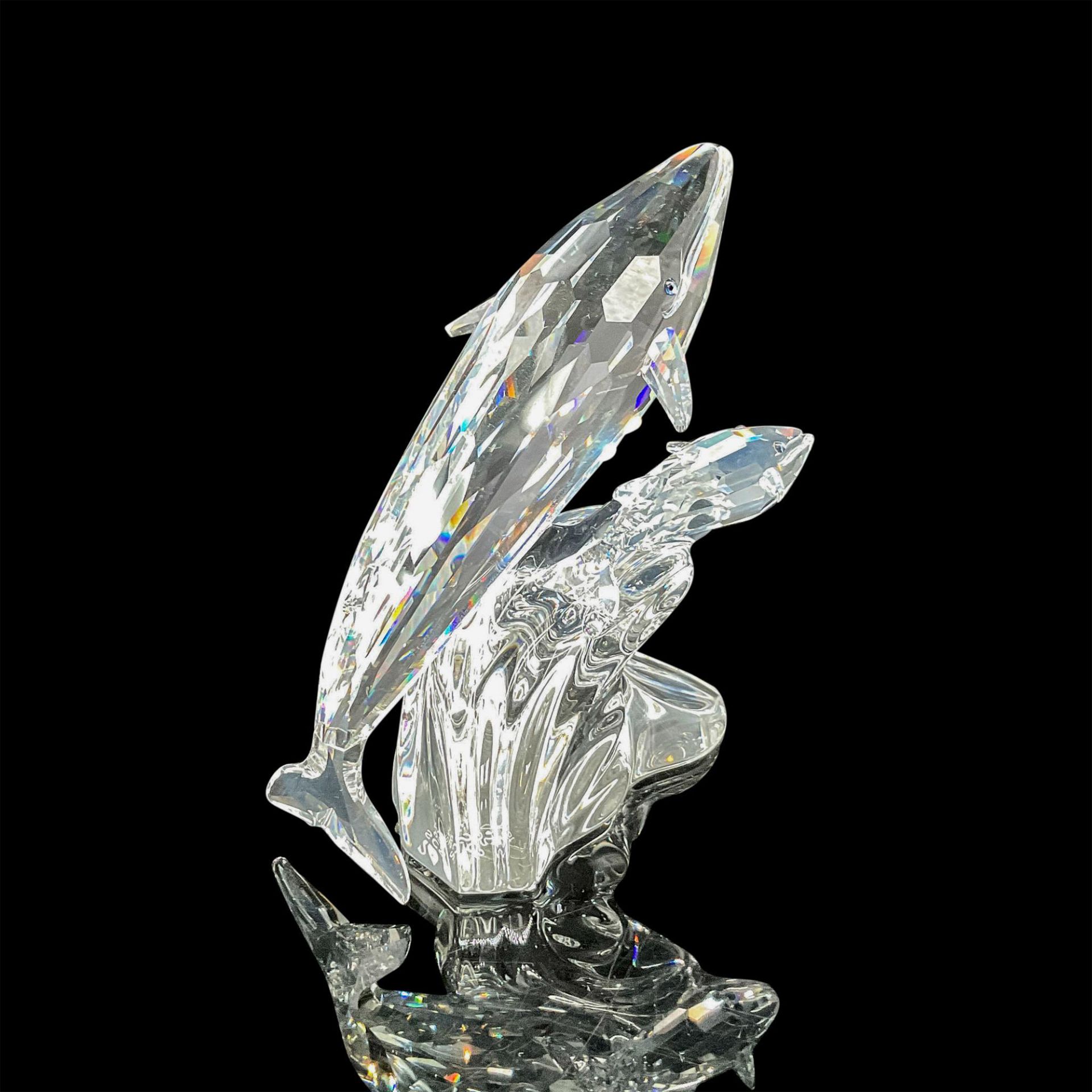 Swarovski Crystal Society Figurine, Care for Me The Whales - Image 2 of 4