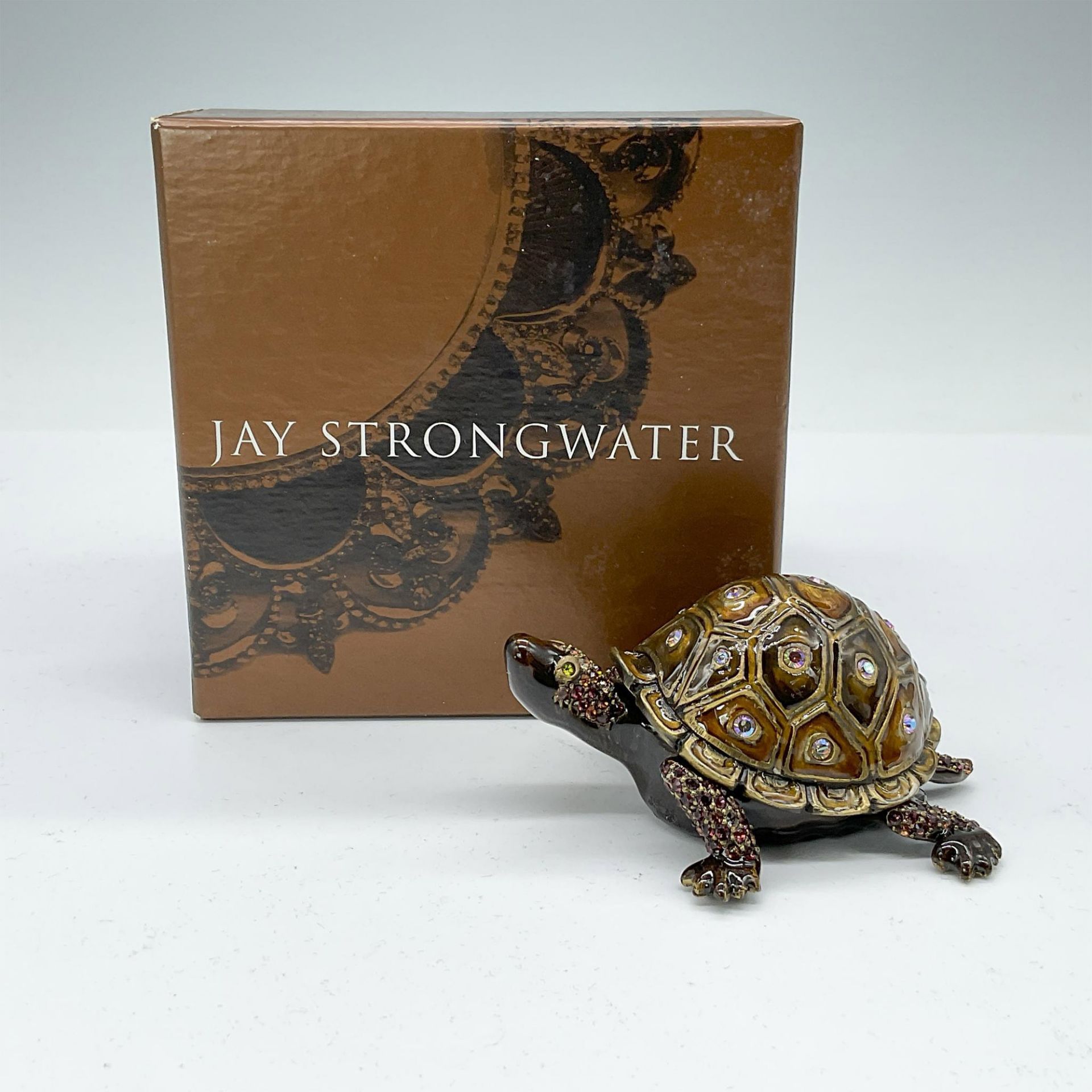 Jay Strongwater Charm Box, Tortoise Shaped - Bild 4 aus 4