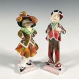 2pc Royal Doulton figurines, Pearly Girl & Pearly Boy
