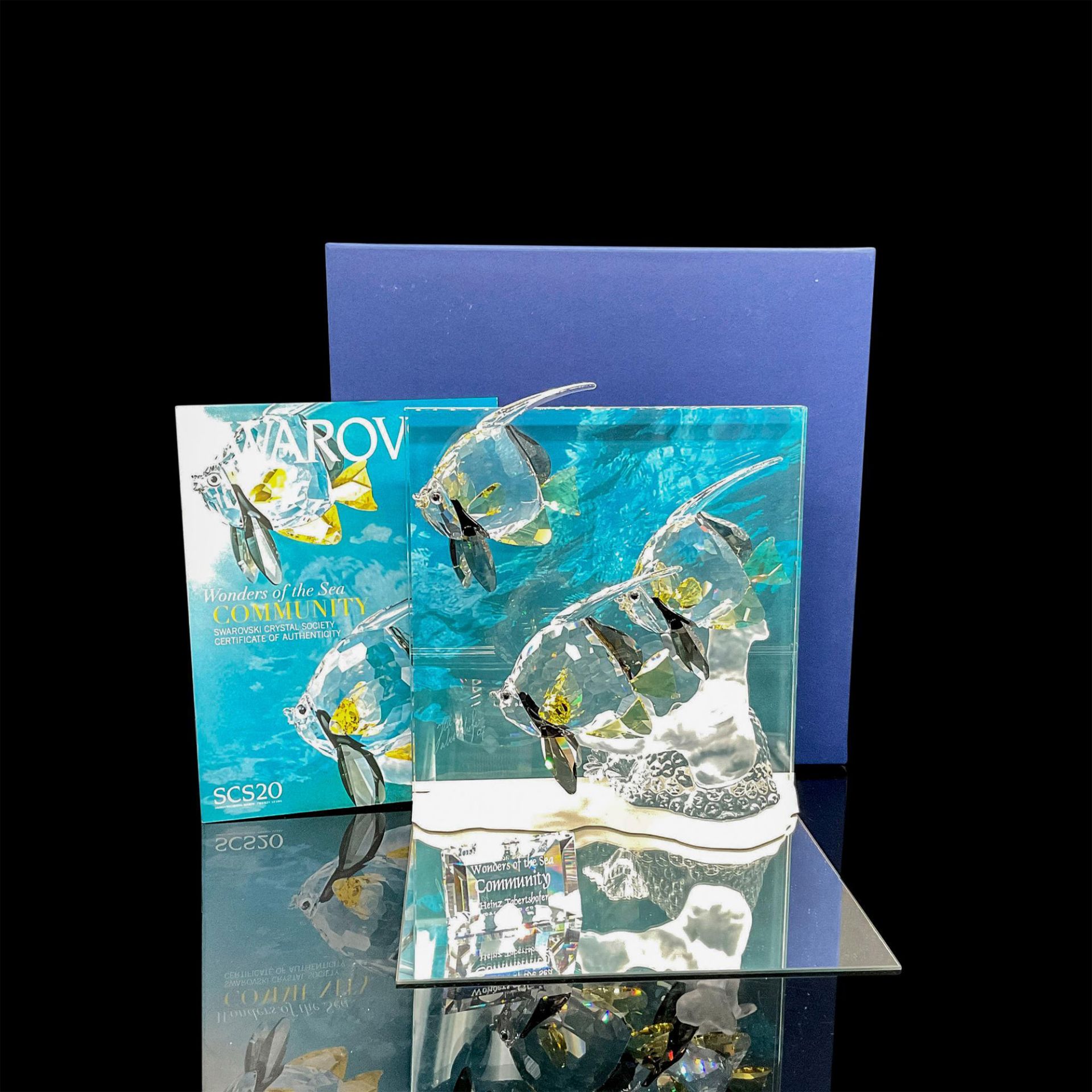 Swarovski Crystal Wonders of the Sea Figurine + Plaque - Bild 4 aus 4
