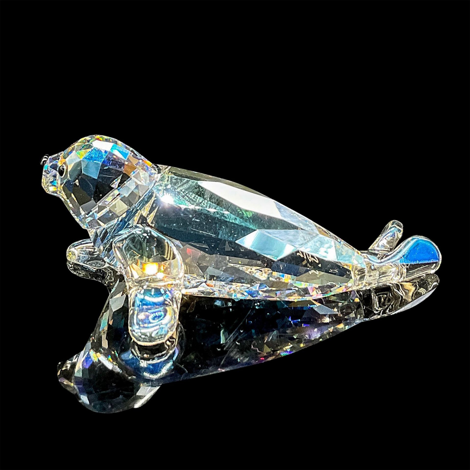 Swarovski Crystal Figurine, Baby Seal 2012 - Image 2 of 5
