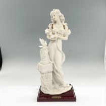 Florence Sculture d'Arte Giuseppe Armani Figurine, Lady w Doves