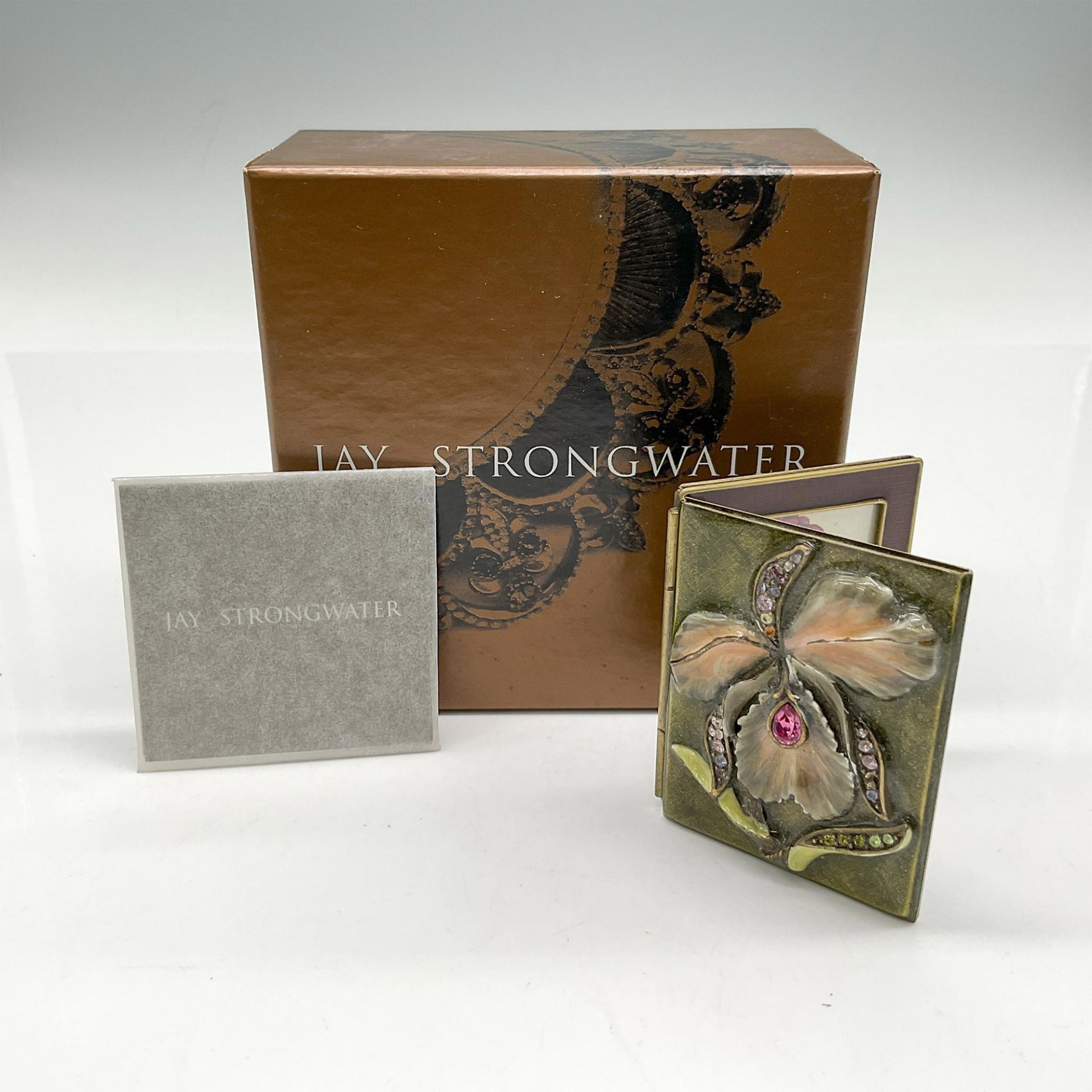 Jay Strongwater Mini Enameled Picture Frame - Image 4 of 4